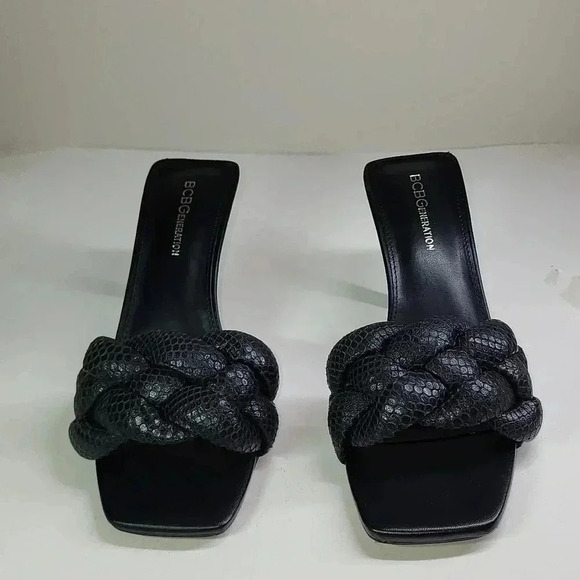 BRBGENERATION Snakeskin Braided leather sandal - Picture 6 of 8